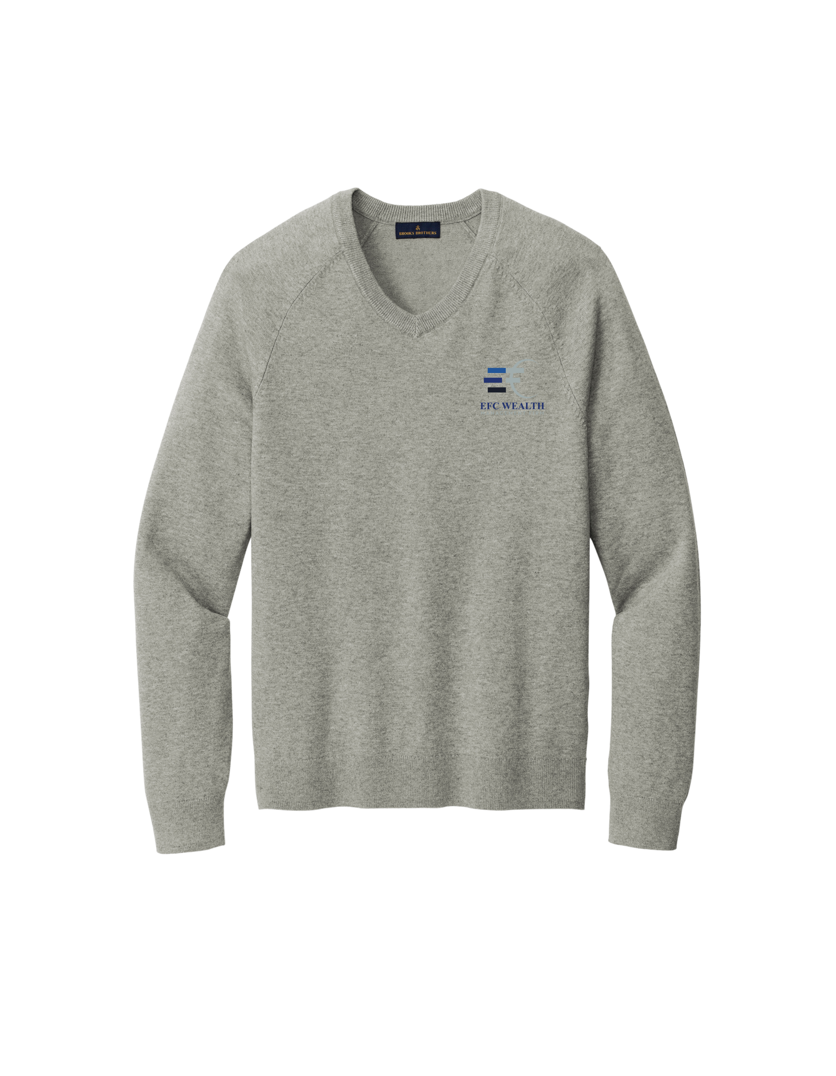 Brooks Brothers® Cotton Stretch V-Neck Sweater