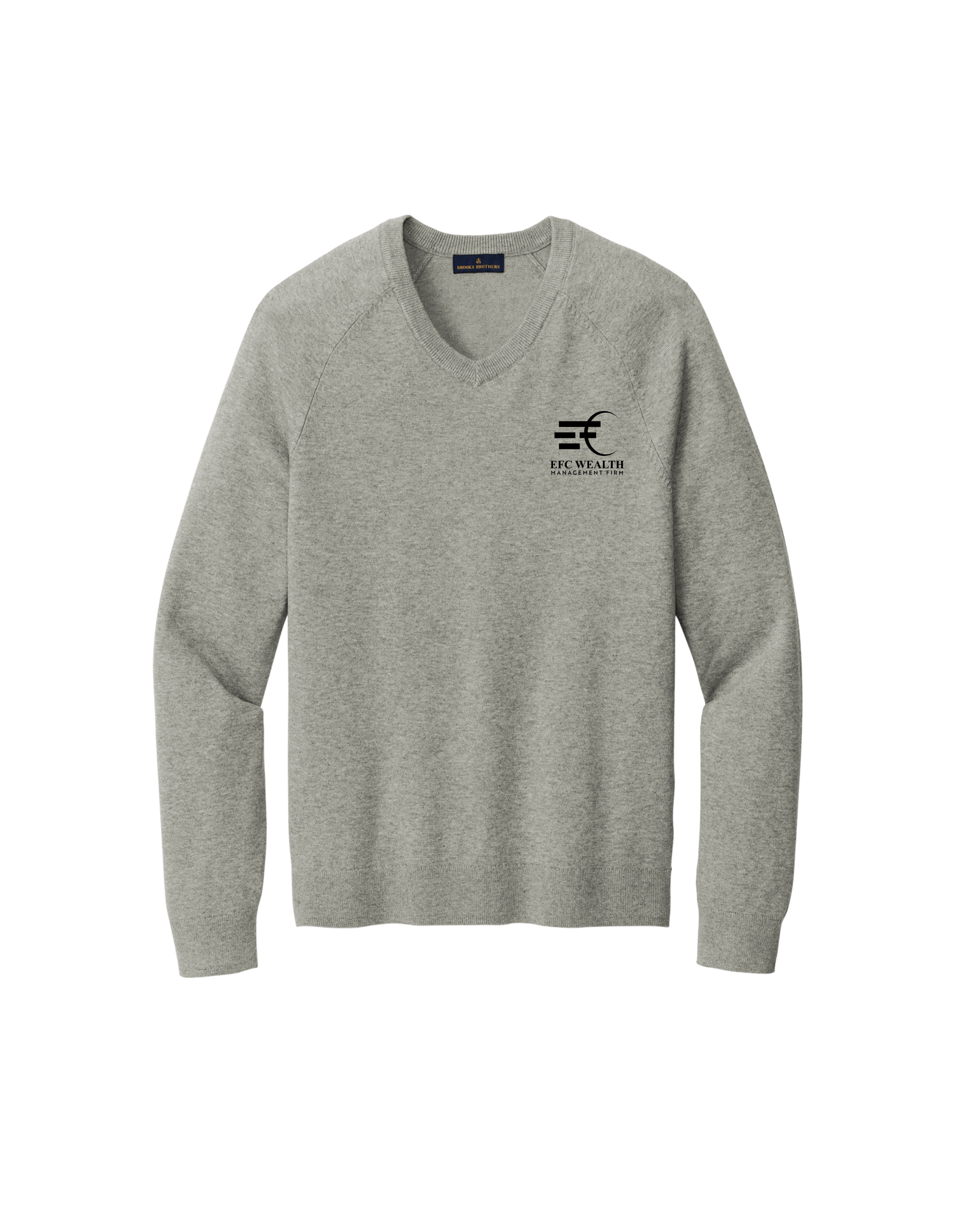 Brooks Brothers® Cotton Stretch V-Neck Sweater