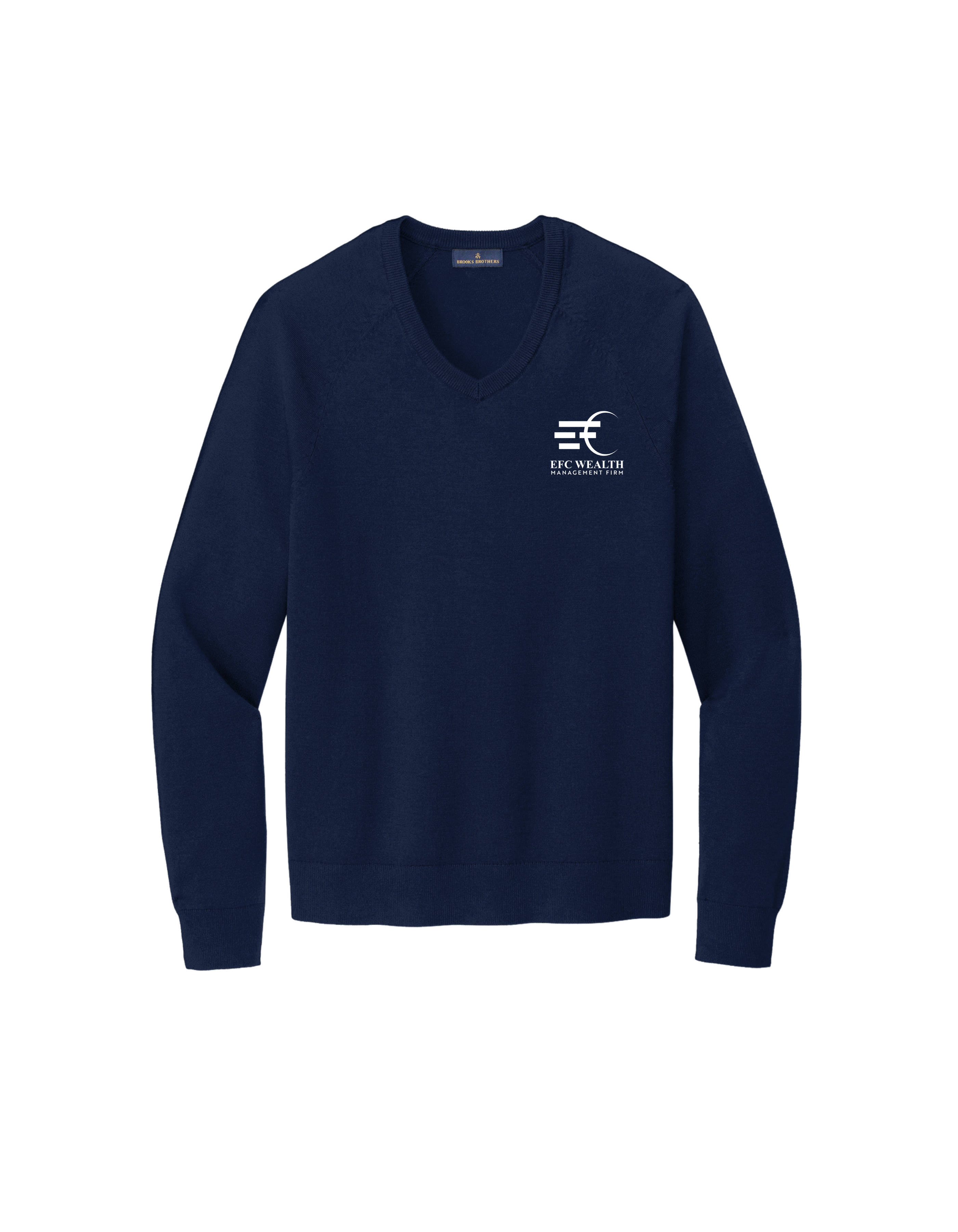 Brooks Brothers® Cotton Stretch V-Neck Sweater